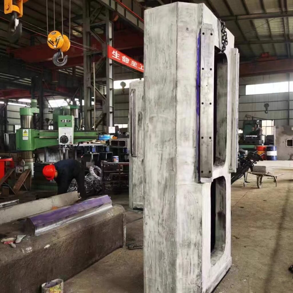 casting steel machine body of forging press machine
